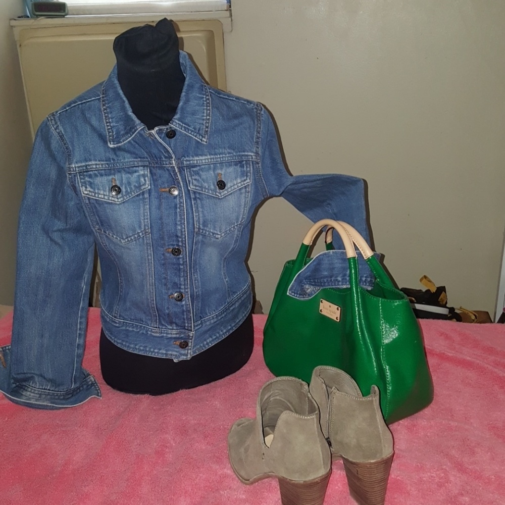 Limited blue jean jacket size s